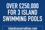 Over £250,000  for 3 Island swimming pools